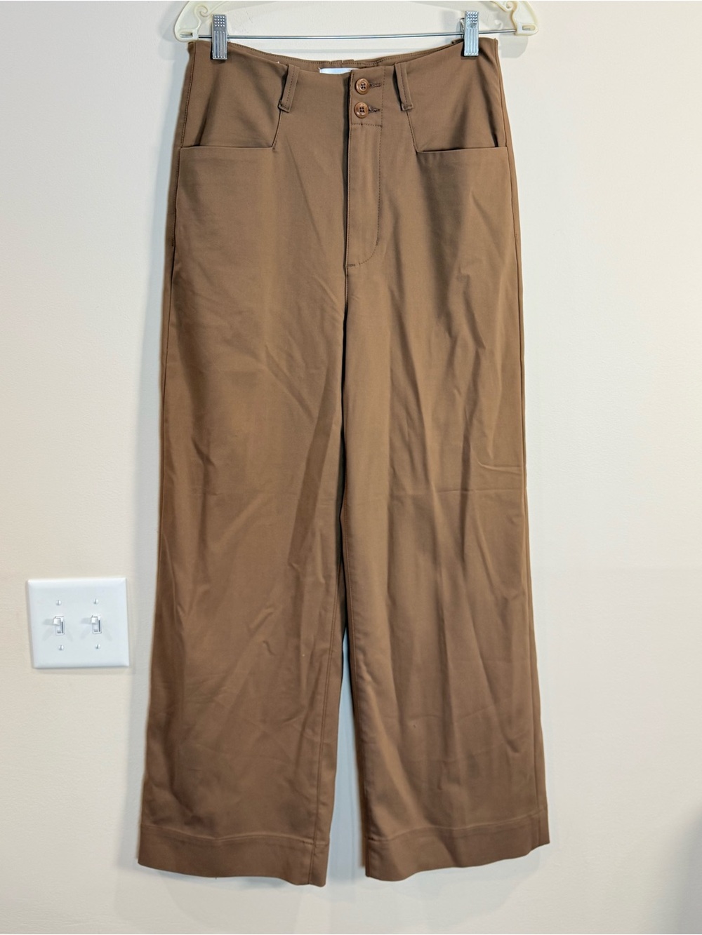 🔥DU/ER Wide-Leg Women’s Pants in Brown Size 28 EC🔥